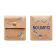 MASH01 - Kraft paper pocket ashtray with aluminium inside to keep beaches clean. From 500 pcs