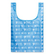 MB1111 - Foldable vest shopping bag in RPET with inside pocket: 41x63 cm