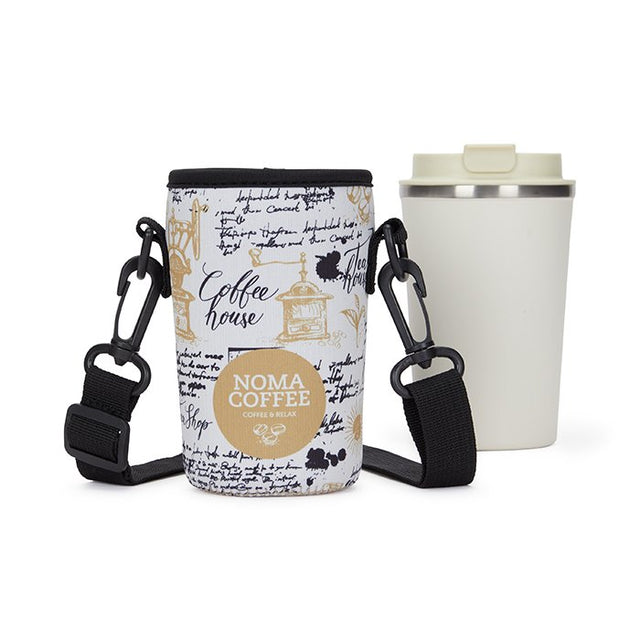 MB2015 - Sublimated neoprene tumbler carrier.