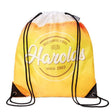 MB3101 - RPET drawstring bag with PU corners