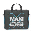 MB5007 - Sublimated neoprene laptop sleeve with zipper and handle.
