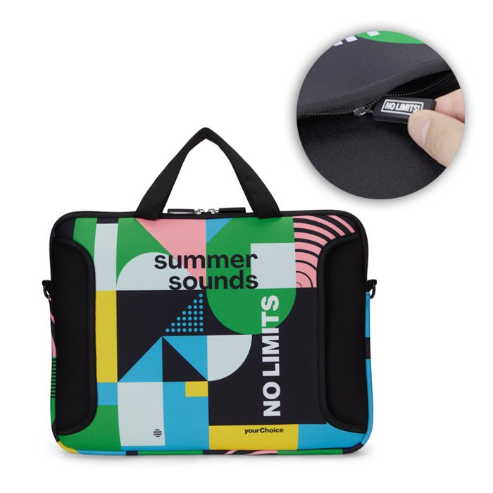 MB5008 - Sublimated neoprene laptop sleeve