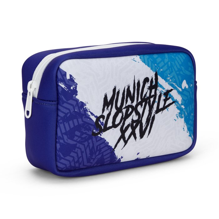 MB6006 - Sublimated neoprene cosmetic pouch.
