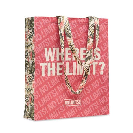MB8103 - Cotton bag with gusset and long handles (38x10x42cm)