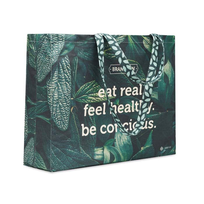 MB8106 - Cotton bag with gusset and long handles (50x15x40cm)