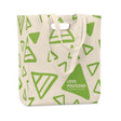 MB8111 - Shopping bag with punch handle and long handles (30x16x40cm)