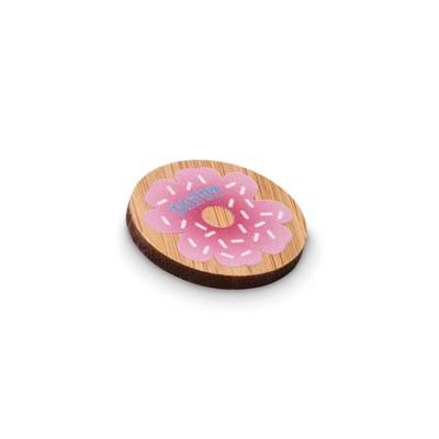 MBDG11 - Round shape bamboo lapel pin