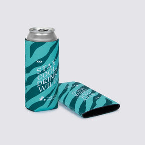 MCAN21 - Collapsible large neoprene can cooler. 450ml larger size.