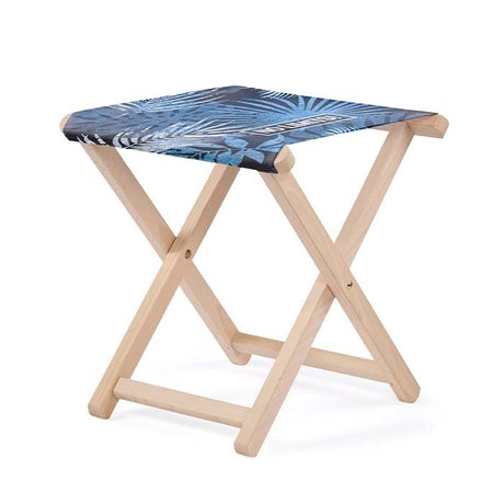 MCHA03 - Wooden patio stool chair (sublimated) (EN581 Certified)