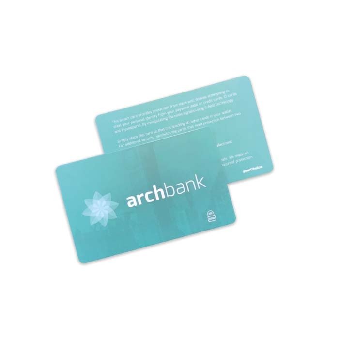 MGRF01 - RFID blocking card with chip