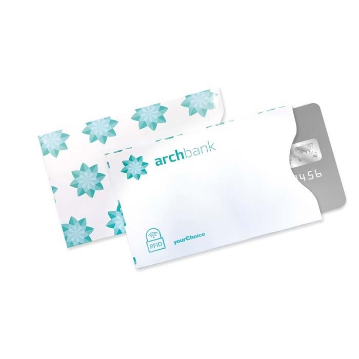 MGRF02 - RFID blocking sleeve in matt or shiny finishing