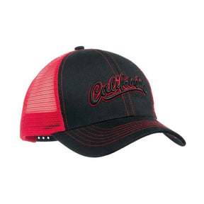MH2202 - 6 panel high profile polycotton trucker hat.