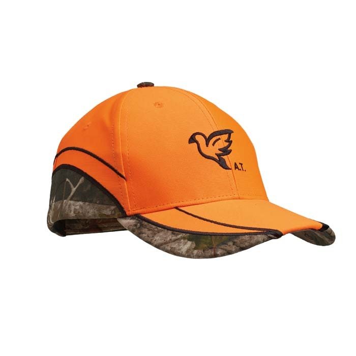 MH2319 - Luminescent polyester, 6 panel camouflage cap.