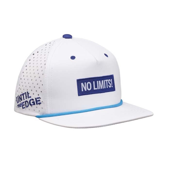 MH2327 - Lightweight perforated 5 panel flat visor.