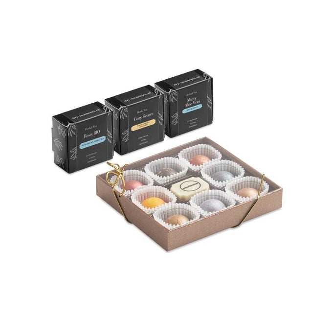 MI4004 - 3 Zen Teas & 9 Bonbon gift box