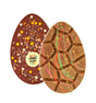 MI4008 - XL Belgian Chocolate Easter Egg with logo