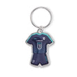 MK2032 - Sports kit keychain with doming.