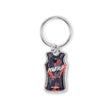 MK2034 - Metal sports singlet keychain with full colour doming.