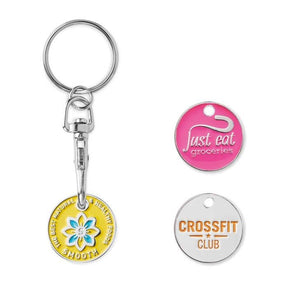 MK4005 - The most popular key chain with soft enamel trolley token