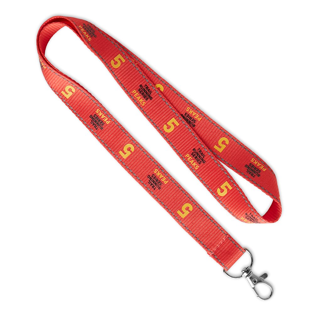ML1021 - Polyester lanyard with reflective threads