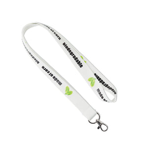 ML1034 - Corn starch silkscreen lanyard