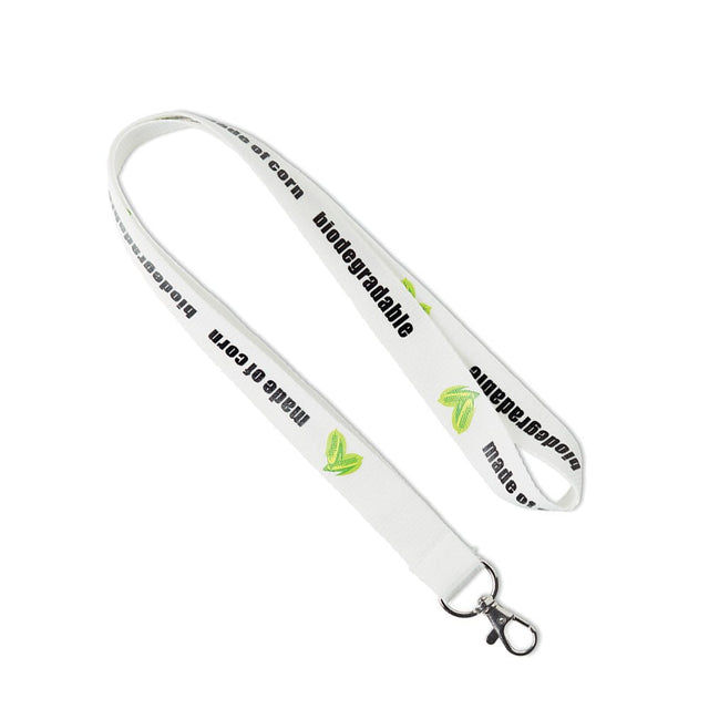 ML1034 - Corn starch silkscreen lanyard