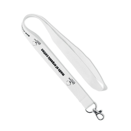 ML1036 - Organic cotton silkscreen lanyard