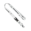 ML1037 - Detachable Organic Cotton screenprint lanyard.