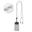ML1060 - Crossbody 2-tone cord phone holder made of RPET
