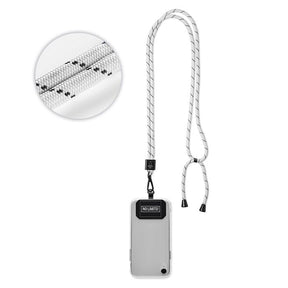ML1060 - Crossbody 2-tone cord phone holder made of RPET