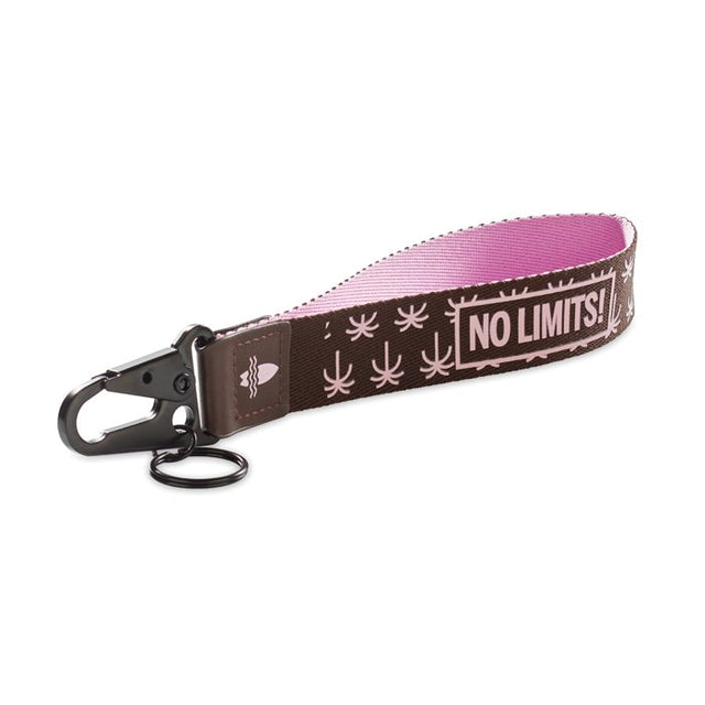 ML1062 - Carabiner with keyring and two-colour strap
