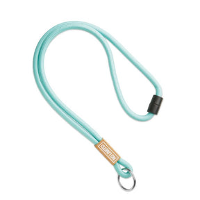 ML1073 - Polyester cord lanyard with bamboo plate