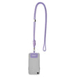 ML1090 - Crossbody contrast knot colour phone cord lanyard