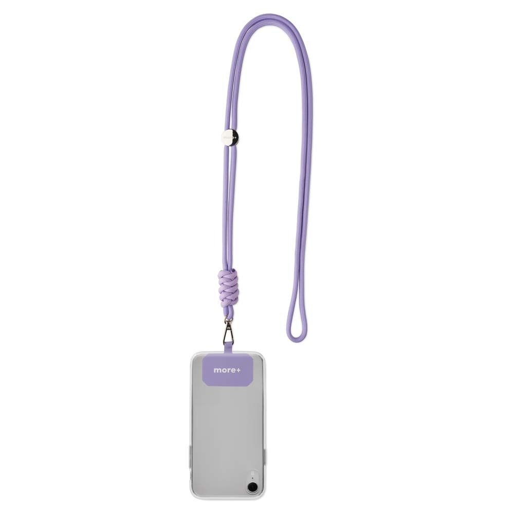 ML1090 - Crossbody contrast knot colour phone cord lanyard