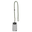 ML1091 - Crossbody 2-tone knot colour phone cord lanyard.