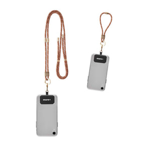 ML1093 - 2-in-1 crossbody 2-tone phone cord lanyard & wrist strap