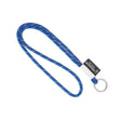 ML1109 - Polyester 3-tone cord lanyard with woven label