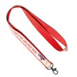ML1134 - Polyester lanyard with sublimated satin overlay