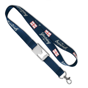 ML1152 - Polyester pantone matched lanyard with bottle opener