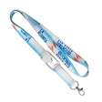 ML1154 - Polyester sublimation lanyard with bottle opener