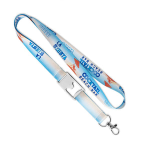 ML1154 - Polyester sublimation lanyard with bottle opener