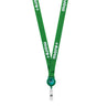 ML1163 - RPET screen printed badge reel lanyard.
