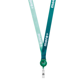 ML1363 - RPET sublimation badge reel lanyard.