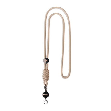 ML1602 - Single colour adjustable metal badge reel cord lanyard