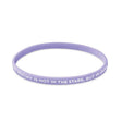 ML3012 - Customised silicone wristbands (5mm width)