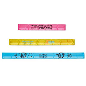 ML4002 - Promotional reflective slap band. Available in multiple colours