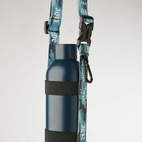 MLBH09 - Detachable sublimated cross bottle holder with carabiner
