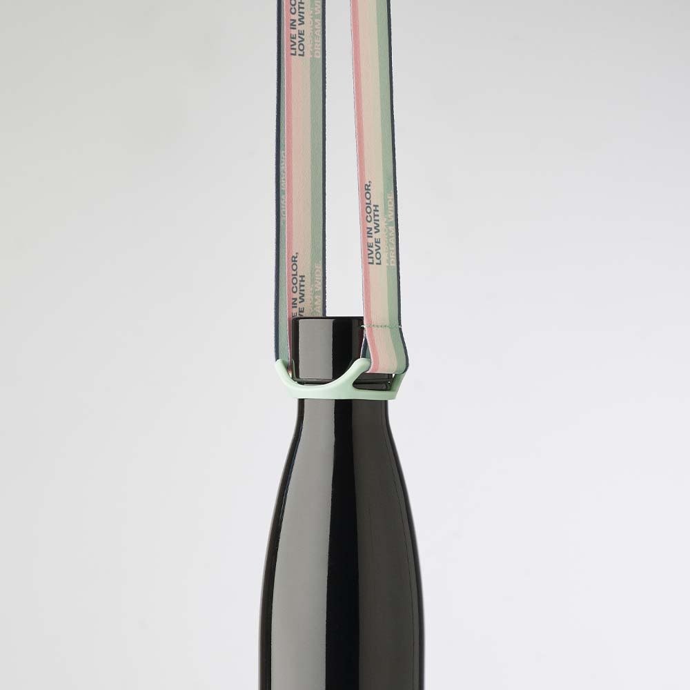 MLBH11 - Sublimated strap with mineral water bottle holder