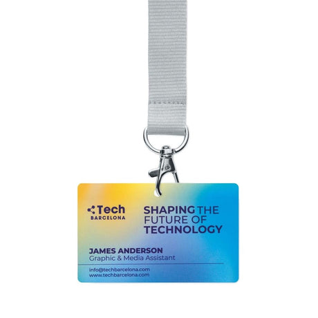 MLID05 - Durable laminated paper ID badges (54x86mm)