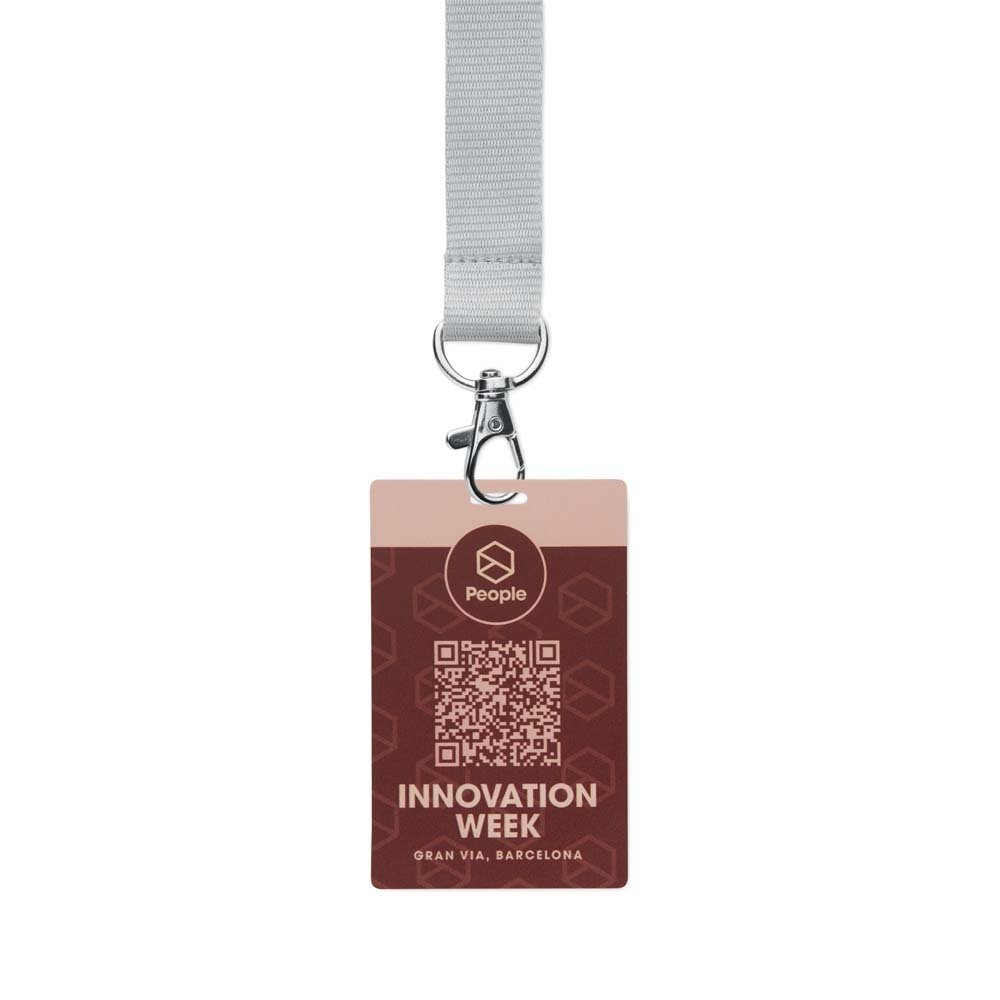 MLID06 - Durable printed laminated paper ID badges (86x54mm)